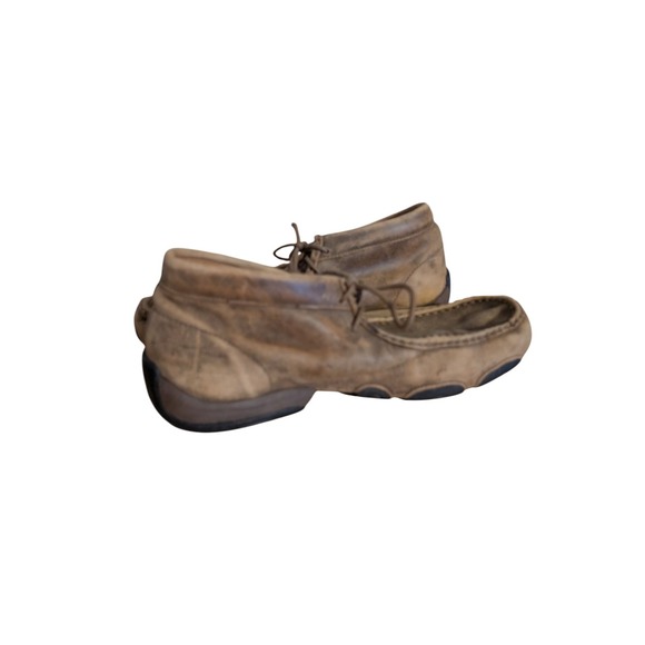 Twisted X Chukka Driving Moc Tan Mens Size 11.5 - Picture 3 of 10